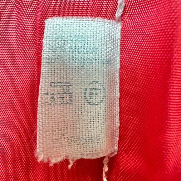 Luisa Spagnoli Vintage Coat Womens Size S Red Wool Pockets LS Made In Italy - Picture 12 of 14